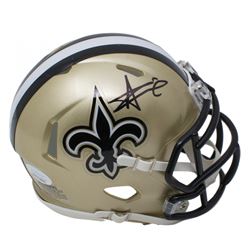 Alvin Kamara Signed New Orleans Saints Speed Mini Helmet (JSA COA)