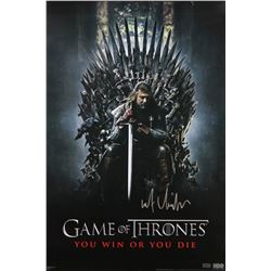 Kit Harington Signed "Game of Thrones" 24x36 Poster (Radtke COA)