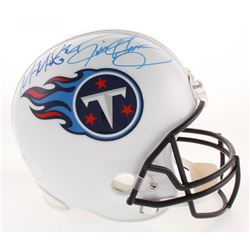 Derrick Henry  Marcus Mariota Signed Titans Full-Size Helmet (Radtke COA, Beckett COA, Henry Hologra