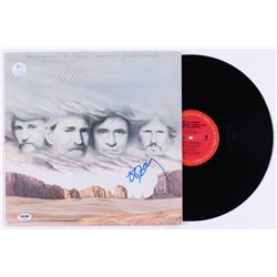 Willie Nelson Signed "Highwayman" Vinyl Record Album (PSA COA)