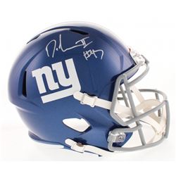 Dexter Lawrence Signed New York Giants Full-Size Speed Helmet (Radtke COA)