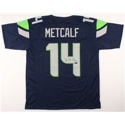 D.K. Metcalf Signed Jersey (Radtke COA)
