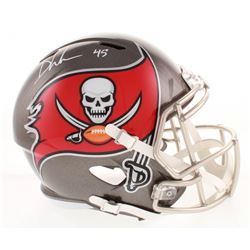 Devin White Signed Tampa Bay Buccaneers Full-Size Speed Helmet (Radtke COA)