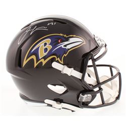 Jamal Lewis Signed Baltimore Ravens Full-Size Speed Helmet (Radtke COA)