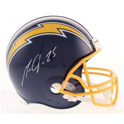 Melvin Gordon Signed Los Angeles Chargers Throwback Full-Size Authentic On-Field Helmet (Radtke COA)