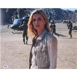 Annabelle Wallis Signed "The Mummy" 11x14 Photo (PSA COA)