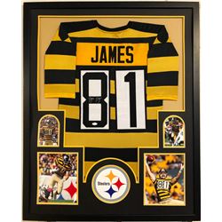 Jesse James Signed 34x42 Custom Framed Jersey (JSA COA)