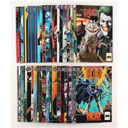 Lot of (43) 1989-1993 DC "Batman Legends of the Dark Knight" Comic Books Issues with #3, #49, #29, #