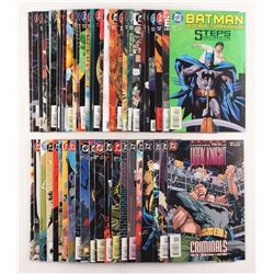 Lot of (51) 1993-1997 DC "Batman Legends of the Dark Knight" Comic Books Issues with #80, #60, #99, 
