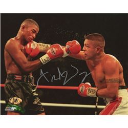 Fernando Vargas Signed 8x10 Photo (MAB Hologram)