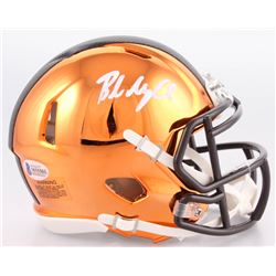 Baker Mayfield Signed Cleveland Browns Chrome Speed Mini-Helmet (Beckett COA)