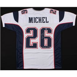 Sony Michel Signed Jersey Inscribed "SB LIII Champs" (Beckett COA)