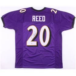 Ed Reed Signed Jersey (Beckett COA)