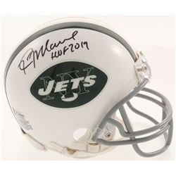 Kevin Mawae Signed New York Jets Mini Helmet Inscribed "HOF 2019" (Beckett COA)