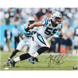 Luke Kuechly Signed Carolina Panthers 16x20 Photo (JSA COA)