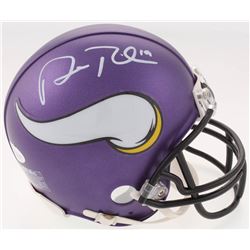 Adam Thielen Signed Minnesota Vikings Mini Helmet (JSA COA)