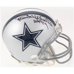 Randy White Signed Dallas Cowboys Mini Helmet Inscribed "HOF 94" (Beckett COA)