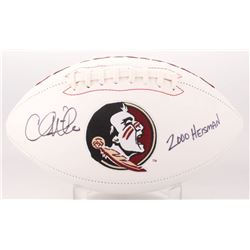 Chris Weinke Signed Florida State Seminoles Logo Football Inscribed "2000 Heisman" (JSA COA)