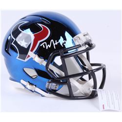 DeAndre Hopkins Signed Texans Chrome Speed Mini-Helmet (JSA COA)