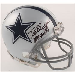 Drew Pearson Signed Dallas Cowboys Mini Helmet Inscribed "ROH 2011" (JSA COA)