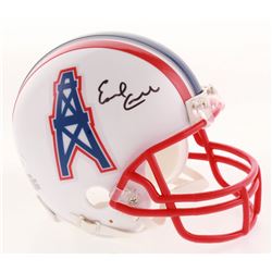 Earl Campbell Signed Houston Oilers Mini Helmet (JSA COA)