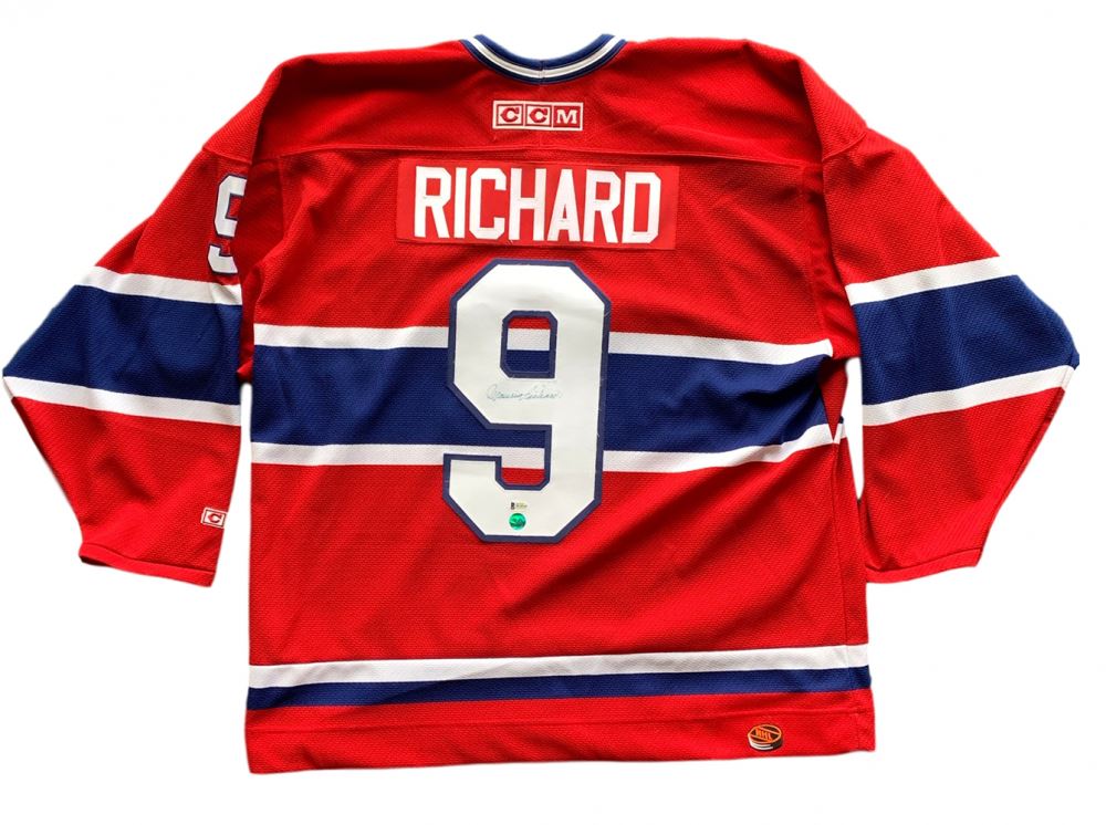 maurice richard jersey number