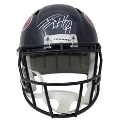J.J. Watt Signed Houston Texans Full-Size Helmet (JSA COA)