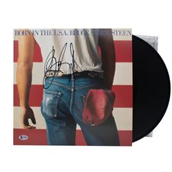 Bruce Springsteen Signed "Born in the USA" Vinyl Record Album (Beckett LOA)