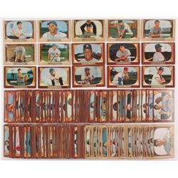 Complete Set of (320) 1955 Bowman Baseball Cards with #1 Hoyt Wilhelm, #10 Phil Rizzuto, #23 Al Kali