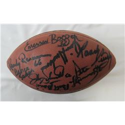 1968 New York Jets NFL Football Team-Signed by (26) with Joe Namath, Don Maynard, Matt Snell, George