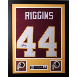 John Riggins 24x30 Custom Framed Jersey Display (JSA COA)