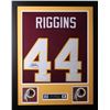 Image 1 : John Riggins 24x30 Custom Framed Jersey Display (JSA COA)