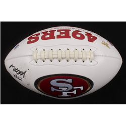 Matt Breida Signed San Francisco 49ers Logo Football (JSA COA)