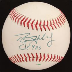 Roy Halladay Signed Baseball Inscribed "CY '03" (Beckett LOA)