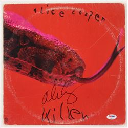 Alice Cooper Signed "Killer" Vinyl Album Cover (PSA COA)