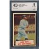 Image 1 : 1961 Topps #401 Babe Ruth 60th HR (BCCG 8)