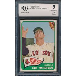 1965 Topps #385 Carl Yastrzemski (BCCG 9)