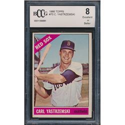 1966 Topps #70 Carl Yastrzemski (BCCG 8)