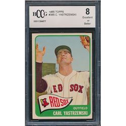 1965 Topps #385 Carl Yastrzemski (BCCG 8)