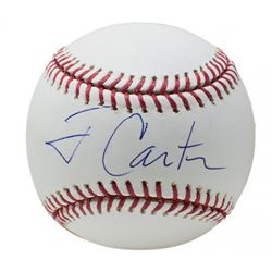 Jimmy Carter Signed OML Baseball (Beckett LOA)