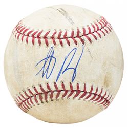 Anthony Rizzo Signed Game-Used OML Baseball (JSA Hologram  MLB Hologram)