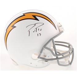Philip Rivers Signed Los Angeles Chargers Full-Size Helmet (Beckett COA)