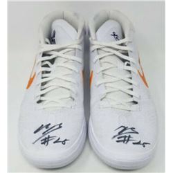 Mikal Bridges Signed Pair of Game-Used Nike Shoes (Fanatics COA)