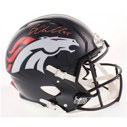 Bradley Chubb Signed Denver Broncos Full-Size Authentic On-Field Speed Helmet (Beckett COA)