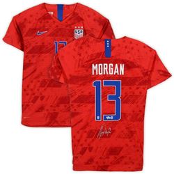 Alex Morgan Signed Team USA Jersey (Fanatics Hologram)