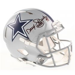 Daryl "Moose" Johnston Signed Dallas Cowboys Full-Size Authentic On-Field Speed Helmet (Beckett COA)