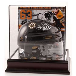 Brad Marchand Signed Boston Bruins Mini Helmet with Display Case (Marchand COA)