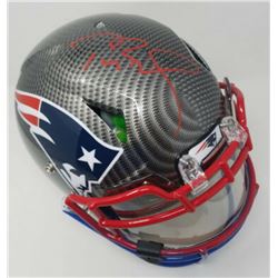 Tom Brady Signed New England Patriots Limited Edition Custom Hydro Dipped Full-Size Authentic On-Fie