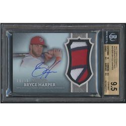 2017 Topps Dynasty Autograph Patches #APBH6 Bryce Harper #10/10 (PSA 9.5)