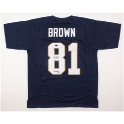 Tim Brown Signed Jersey Inscribed "Heisman 87" (Radtke COA)